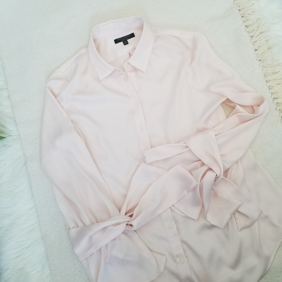 Banana Republic baby pink blouse - Picture 3 of 6